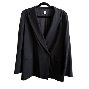 J. Crew double breasted Elegant Black Blazer